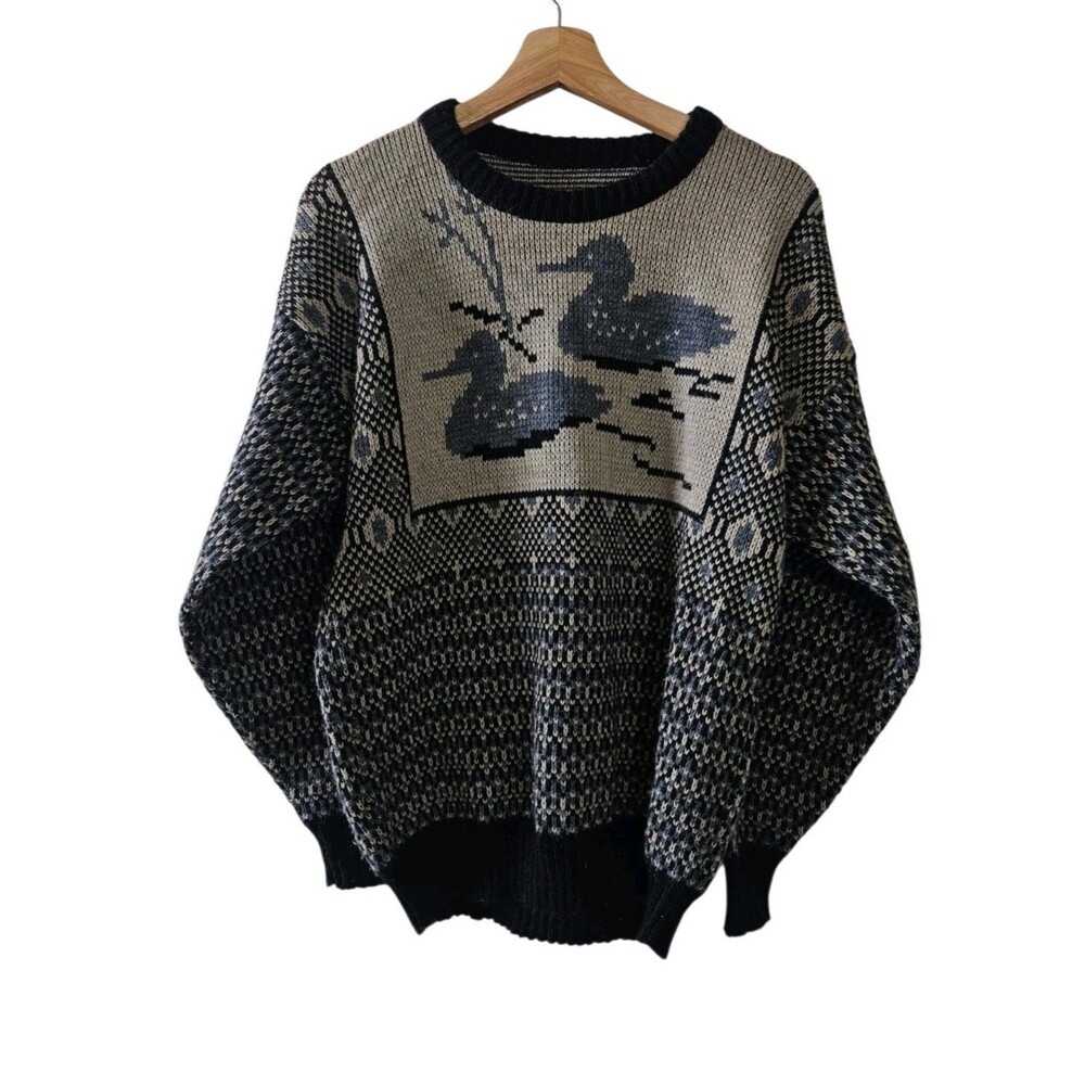 College Point Vintage Duck Knit Sweater